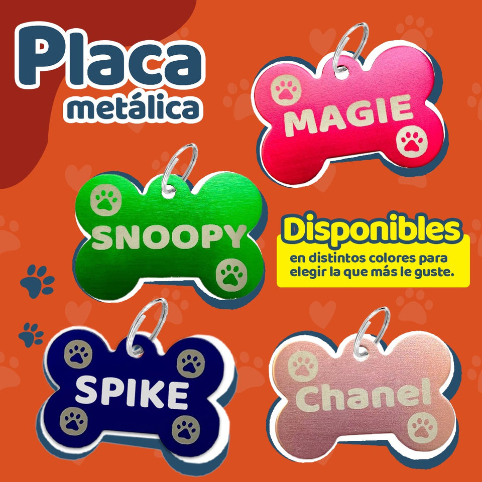 PLACAS PERSONALIZADAS PARA MASCOTAS