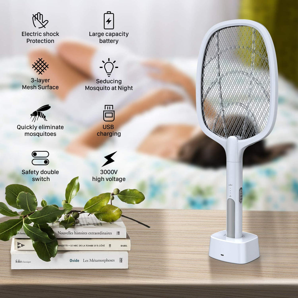 RAQUETA ANTI MOSQUITO ELÉCTRICO