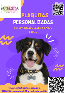 PLACAS PERSONALIZADAS PARA MASCOTAS